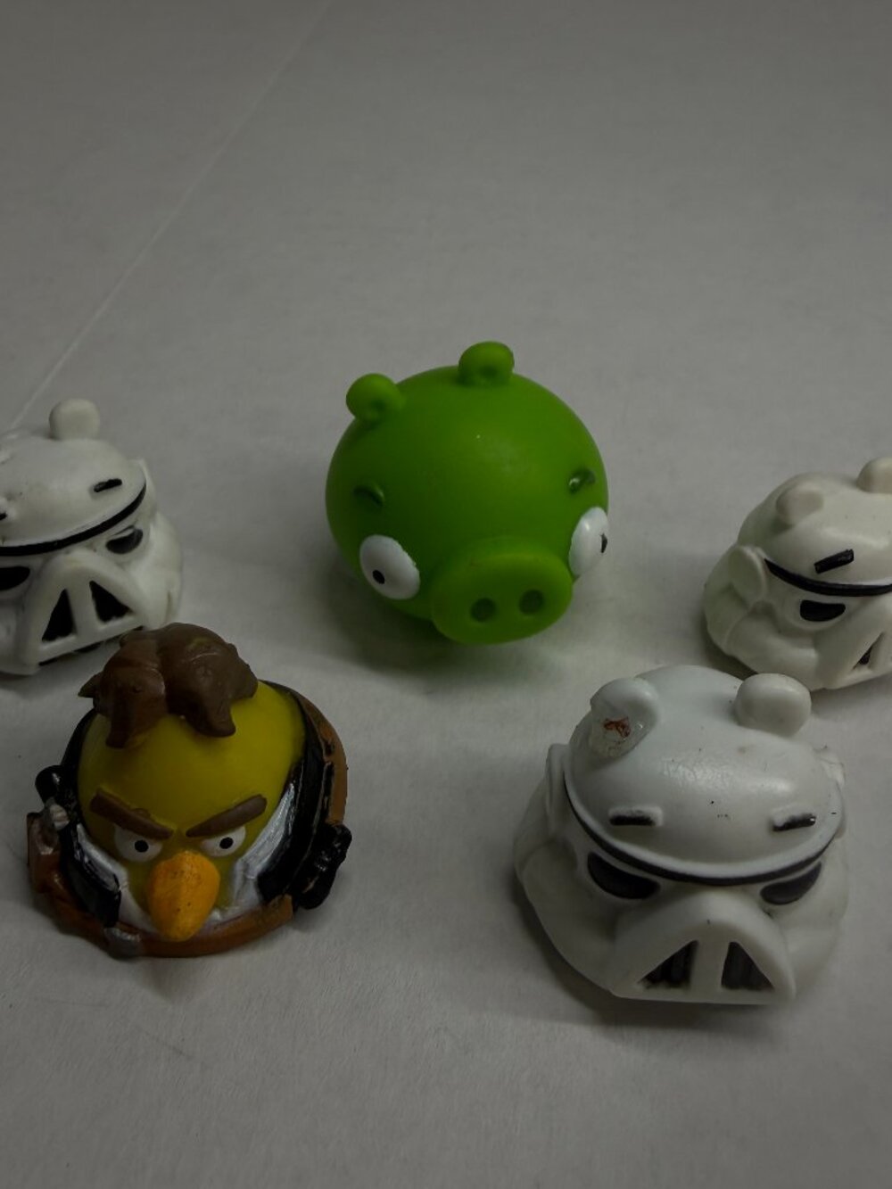 Angry Birds Star Wars Lot Of 5 Figures Telepods